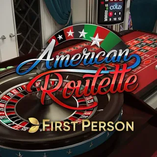First Person American Roulette live table