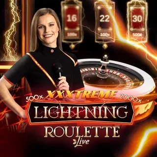 XXXTreme Lightning Roulette live table